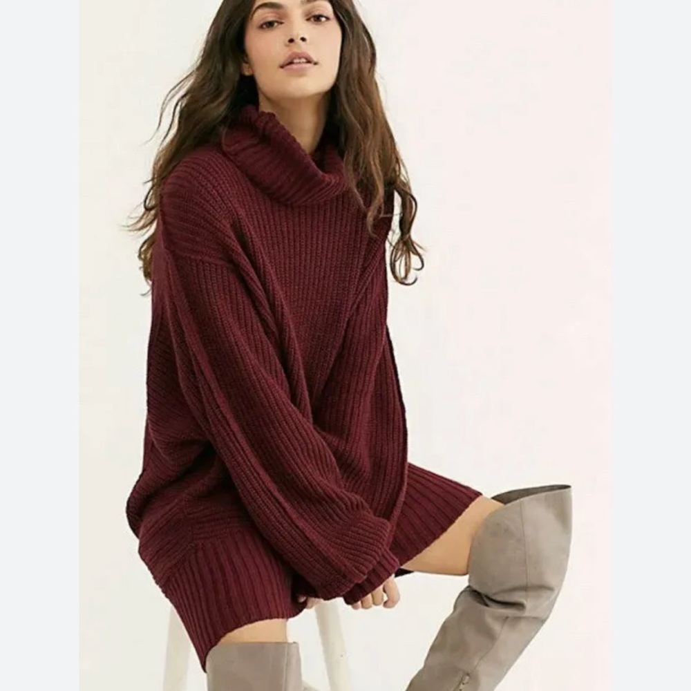 Free People Oversized Sweater Dress